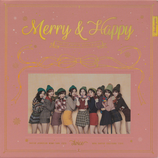 ALBUM TWICE Merry &amp; happy VER HAPPY