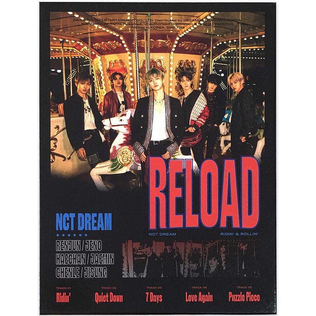 ALBUM NCT DREAM Reload Ver. Ridin