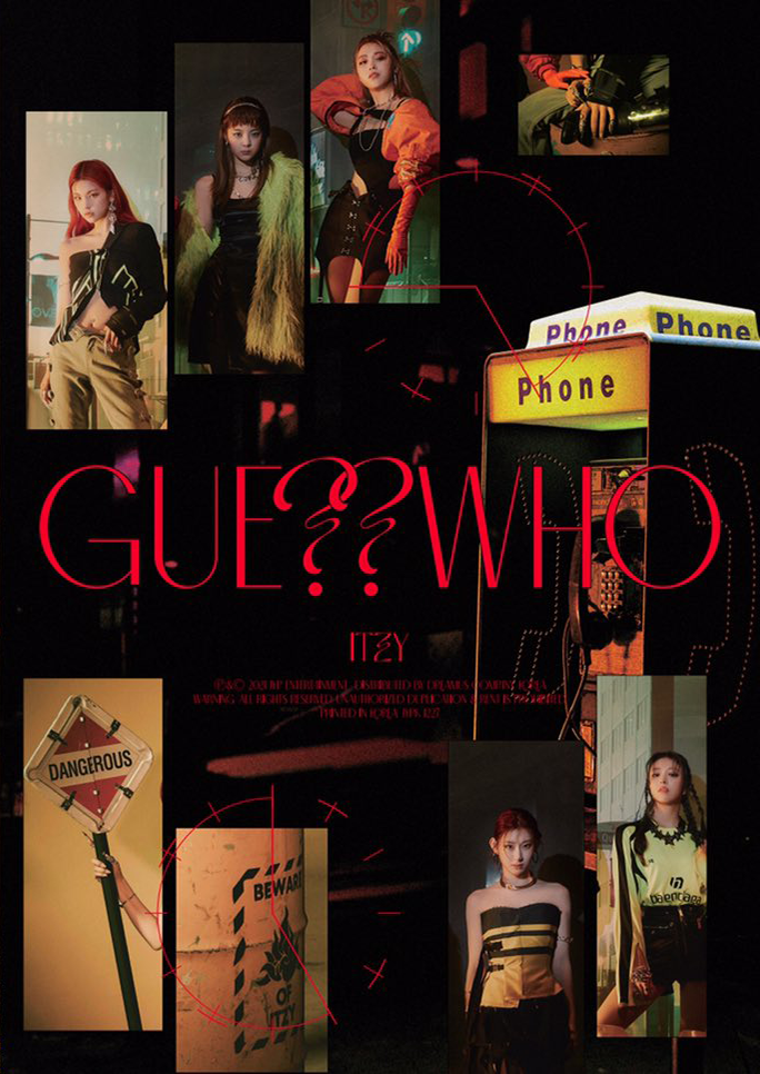 ALBUM ITZY Guess Who Ver. Day &amp; Night