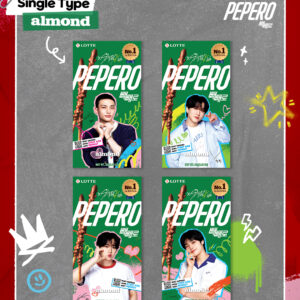 PEPERO X SKZ Global Edition Sabor Almond