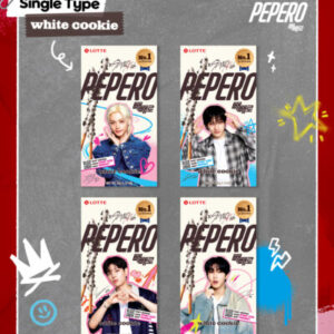 PEPERO X SKZ Global Edition Sabor White Cookie