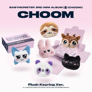 BABYMONSTER - CHOOM Album (Plush Keyring Ver.)
